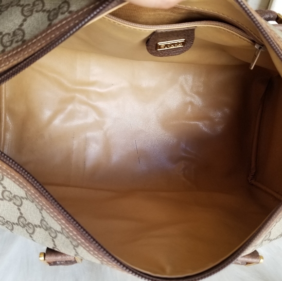 Gucci Vintage Supreme Coated Canvas Boston Bag - Picture 10 of 14